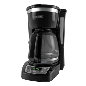 12 Cup Programmable Coffeemaker Black Cm1160b Black Decker